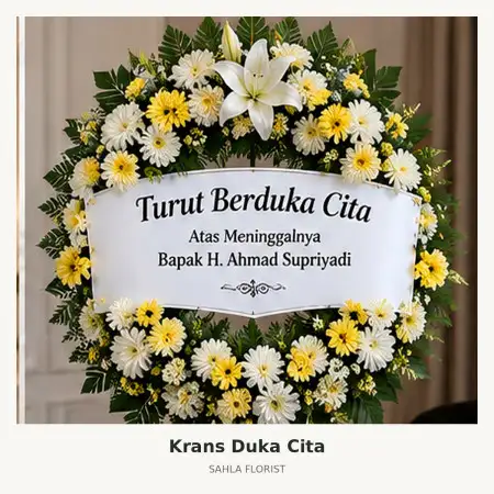 Krans Bunga Duka Majalaya